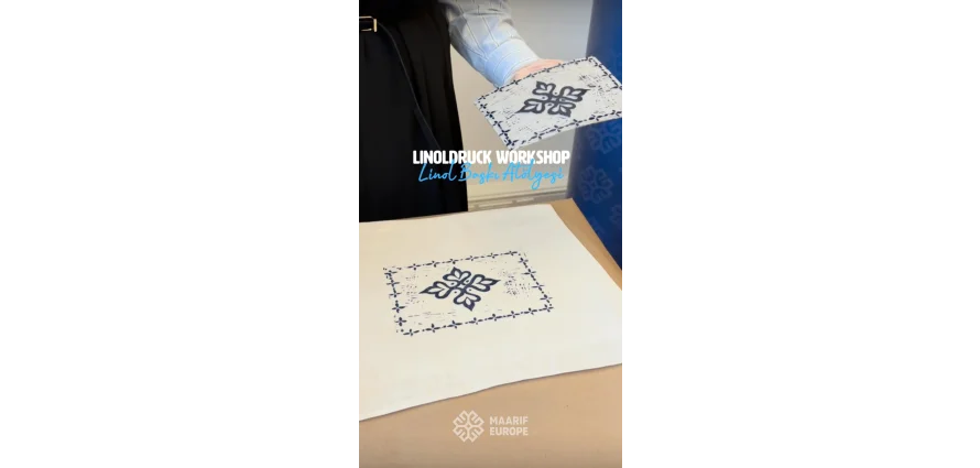 Unser Linolschnitt-Workshop wurde erfolgreich abgeschlossen 🎨