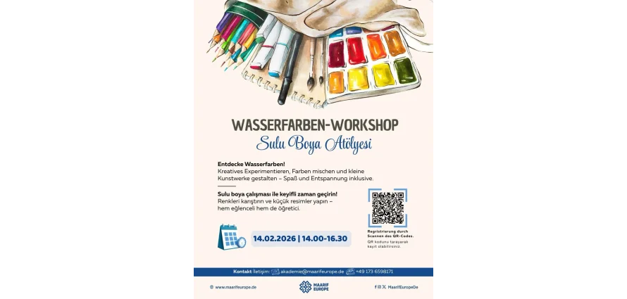 Wasserfarben-Workshop 🎨