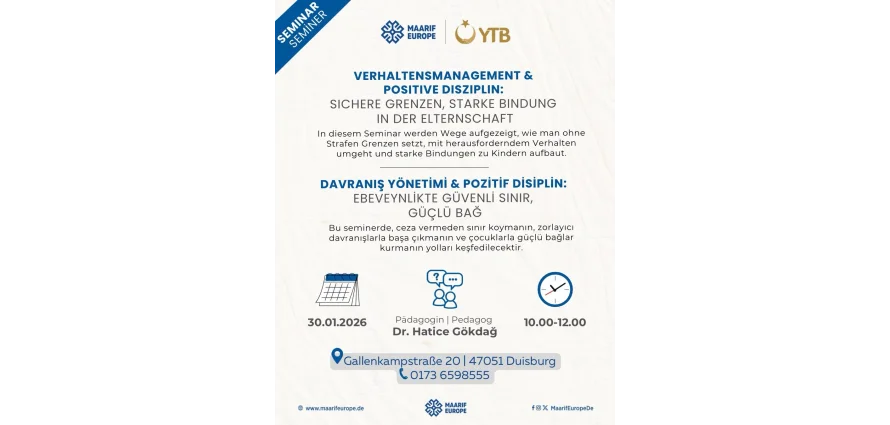 Verhaltensmanagement & Positive Disziplin