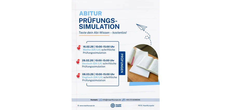 ABITUR 🎓Teste dein Wissen unter echten Prüfungsbedingungen!