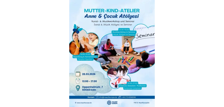 Mutter-Kind-Atelier - Emotionale Bindung, Musik & Kunst 🎵🎨
