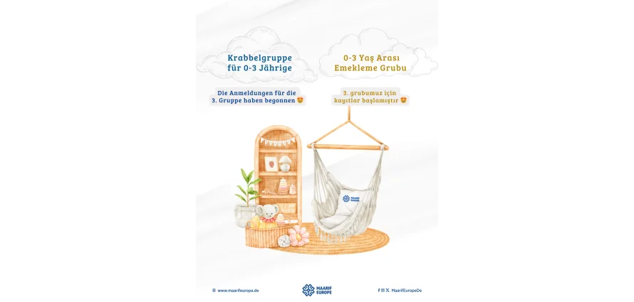 Krabbelgruppe für 0-3 Jährige 🏡