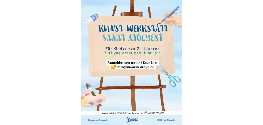 Kunst-Werkstatt für Kinder ✨