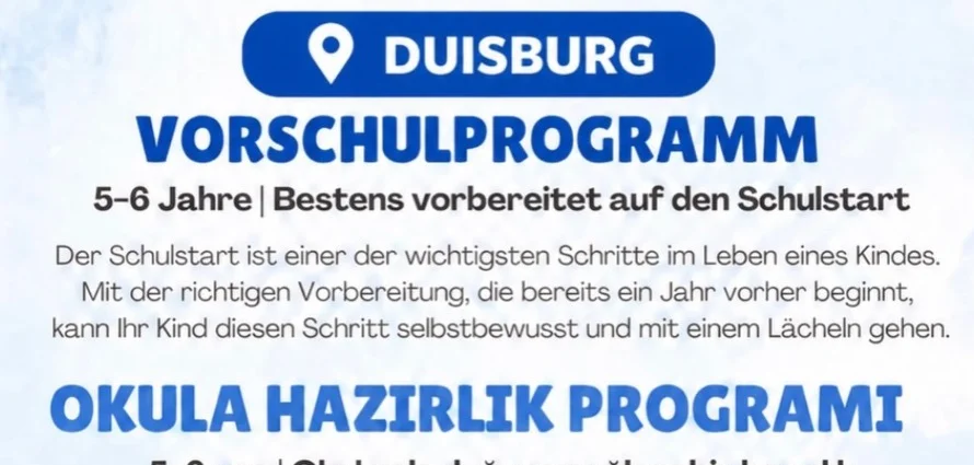 Vorschulprogramm für Kinder von 5–6 Jahren 📚