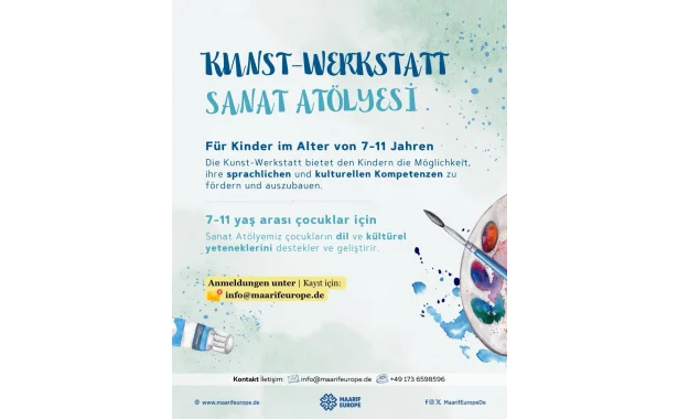 Kunst-Werkstatt für Kinder ✨