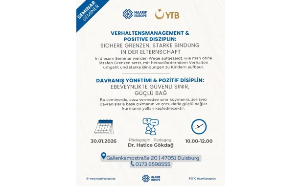 Verhaltensmanagement & Positive Disziplin