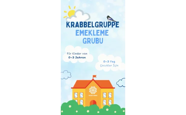 Krabbelgruppe für 0–3 Jährige 🏡