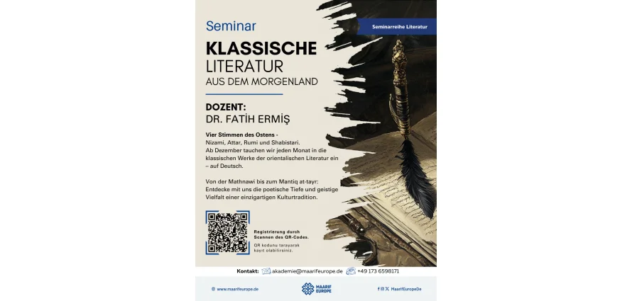 Seminar: Klassiche Literatur aus dem Morgenland 📚