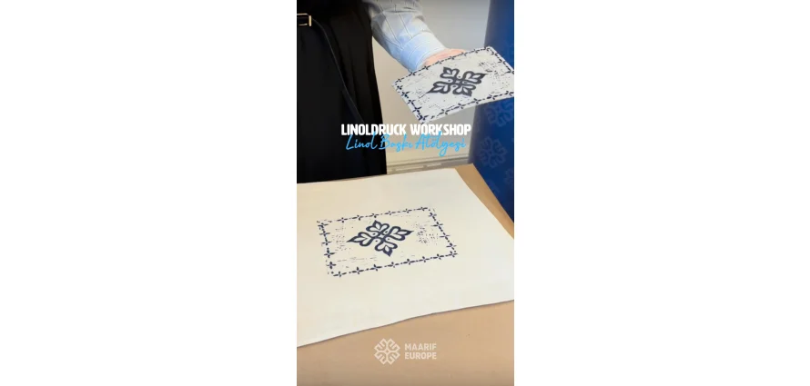 Unser Linolschnitt-Workshop wurde erfolgreich abgeschlossen 🎨