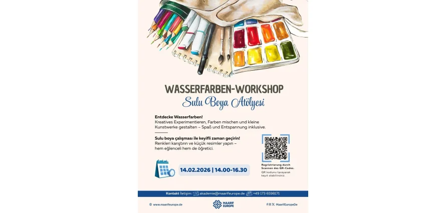 Wasserfarben-Workshop 🎨
