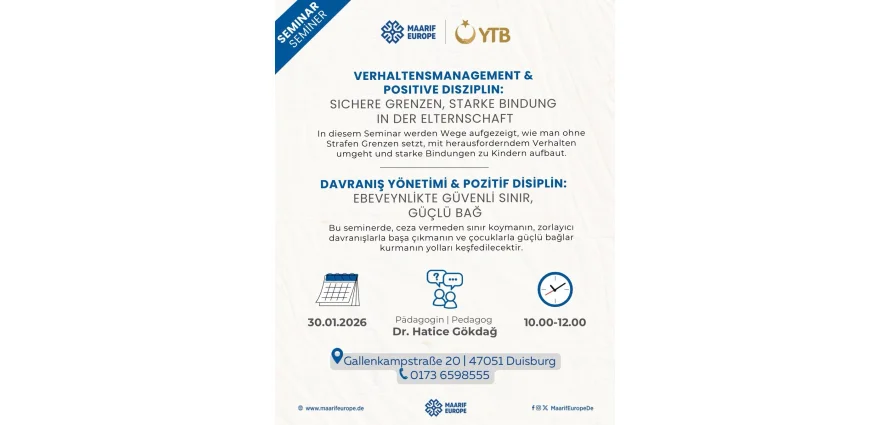 Verhaltensmanagement & Positive Disziplin