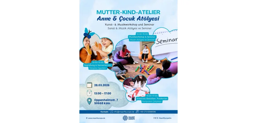 Mutter-Kind-Atelier - Emotionale Bindung, Musik & Kunst 🎵🎨