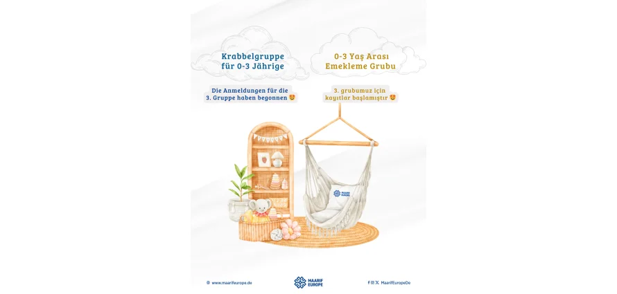 Krabbelgruppe für 0-3 Jährige 🏡