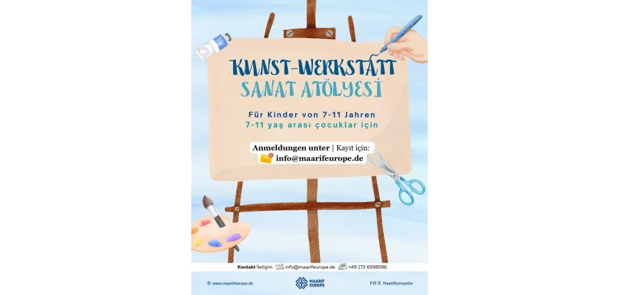 Kunst-Werkstatt für Kinder ✨