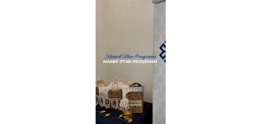 Maarif Iftar-Programm