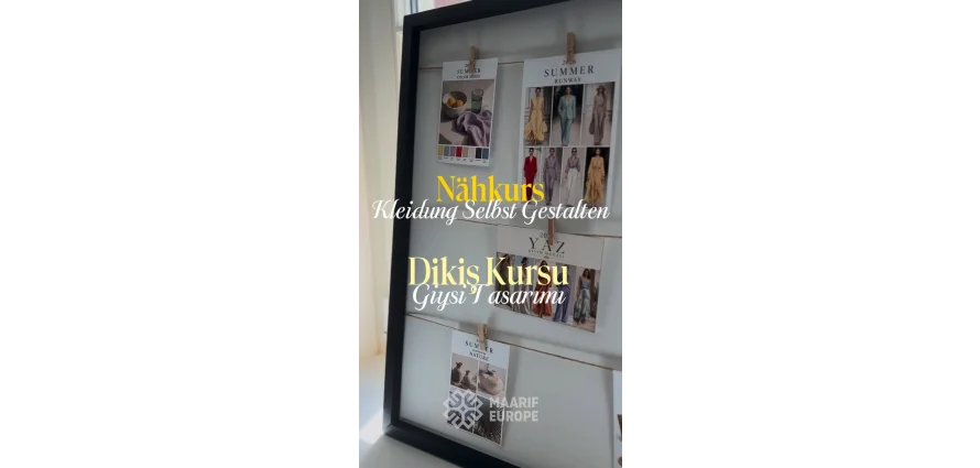Kleidung selbst gestalten – Nähkurs 🧵