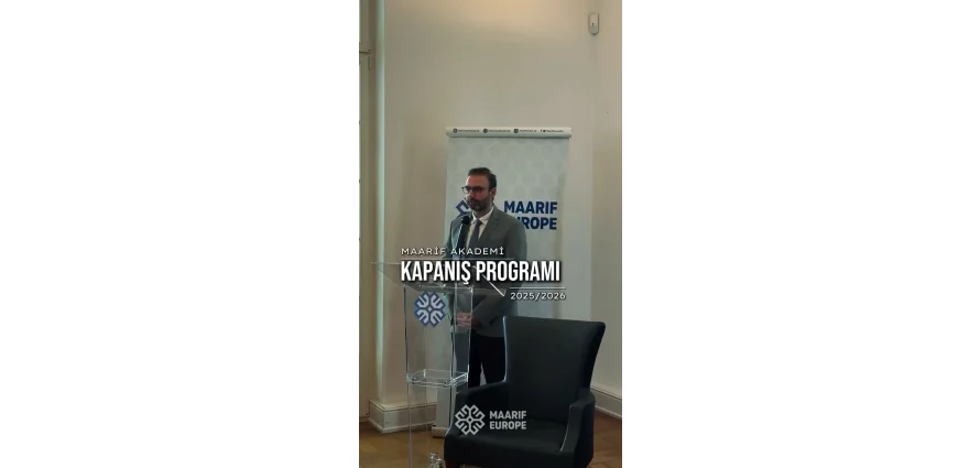 Wir haben die Abschlussveranstaltung der Maarif Akademie 2025/2026 erfolgreich durchgeführt.