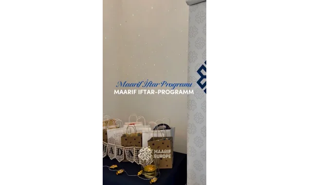 Maarif Iftar-Programm